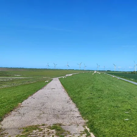 Ferienwohnung in Niebüll, Kreis Nordfriesland Exterior foto